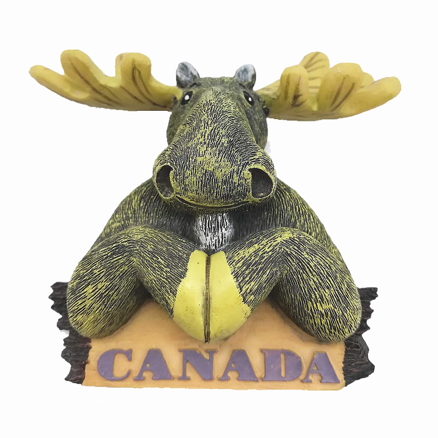 Muyu Magnet Canada 3D Moose Souvenir Fridge Magnet,Home & Kitchen Decoration Magnetic Sticker Moose Refrigerator Magnet Tourist Souvenir Gift
