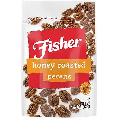 Miniatura 8 de Fisher Snack Praline Pecans 55 onzas hechas con nueces enteras de mamut