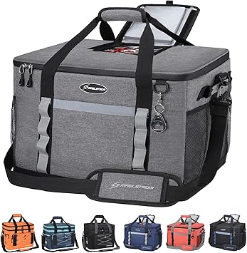 Maelstrom Collapsible Soft Cooler Bag, 24/30/60/75 Cans Beach Cooler, Ice Chest, Leakproof & Portable for Beach, Camping, Road Trips & Grocery Shopping Maelstrom Collapsible Soft Cooler Bag, 24/30/60/75 Cans Beach Cooler, Ice Chest, Leakproof & Portable for Beach, Camping, Road Trips & Grocery Shopping