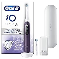 Oral-B Spazzolino Elettrico Ricaricabile iO 8N Viola, 2 Testine Di Ricambio
