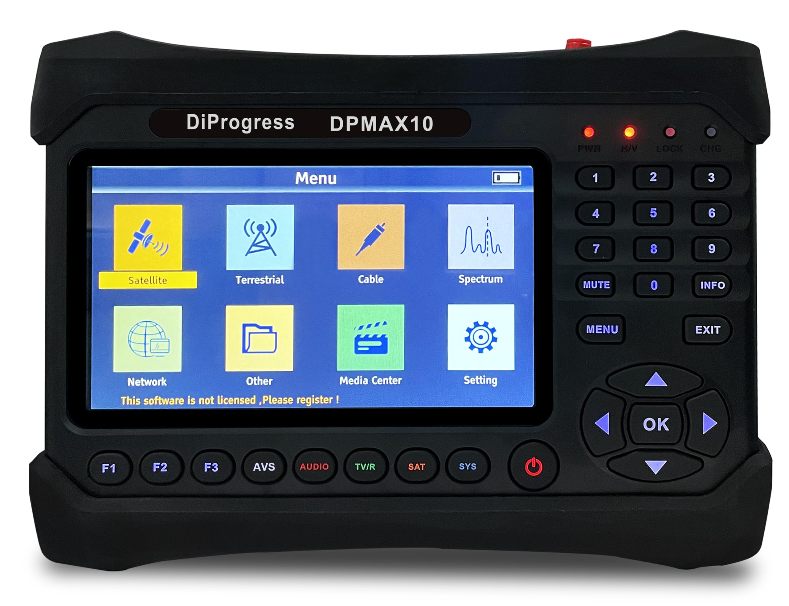 DIPROGRESS Contrôleur de Champ DVB-T2 DVB-S2 HEVC 10bit DCSS - DPMAX10