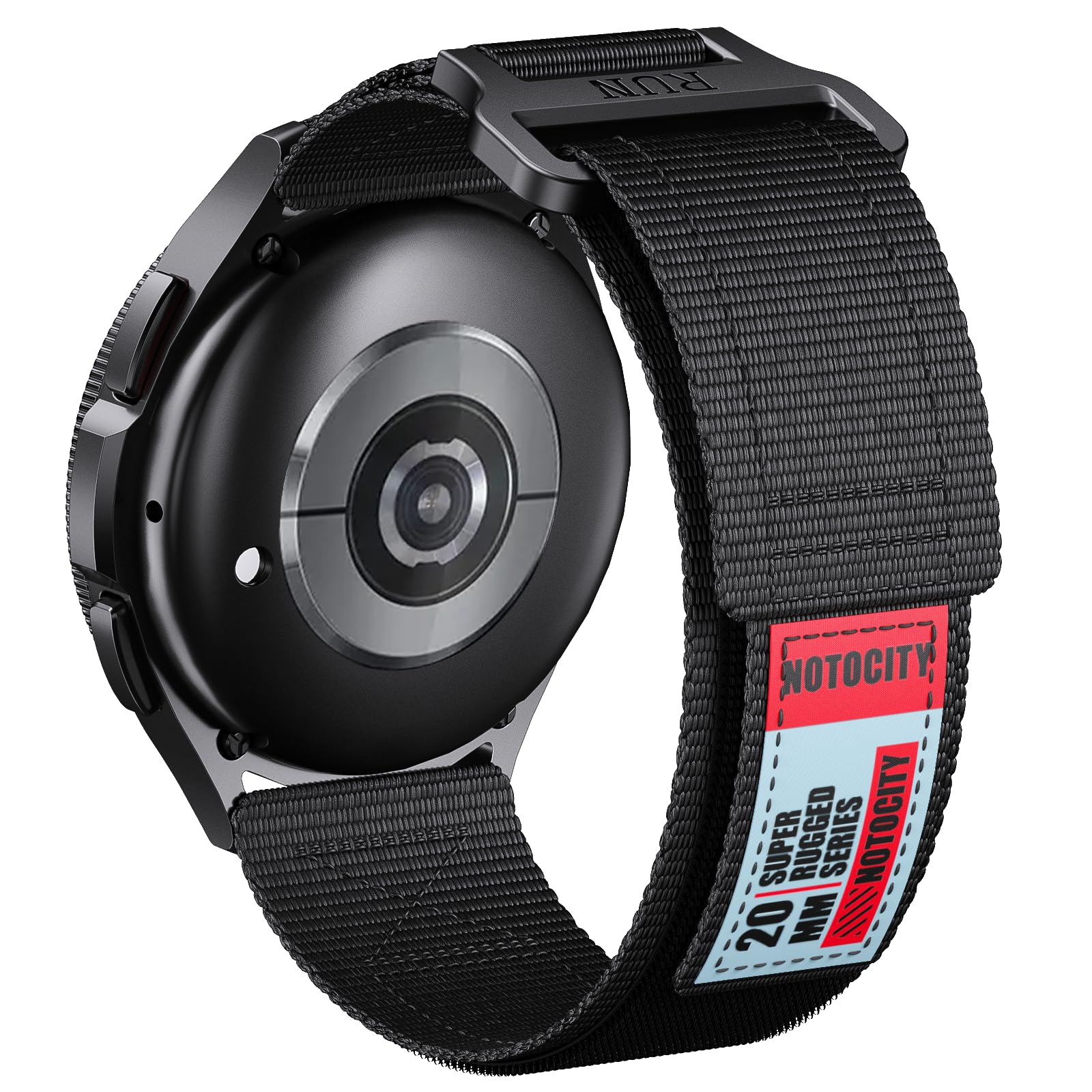 NotoCity Correa para Huawei Watch GT2/3/4/5/Pro 46mm/GT Runner, 22mm Nylon Banda para Samsung Galaxy Watch 3 45mm/Galaxy Watch 46mm/Gear S3 Classic — view 11