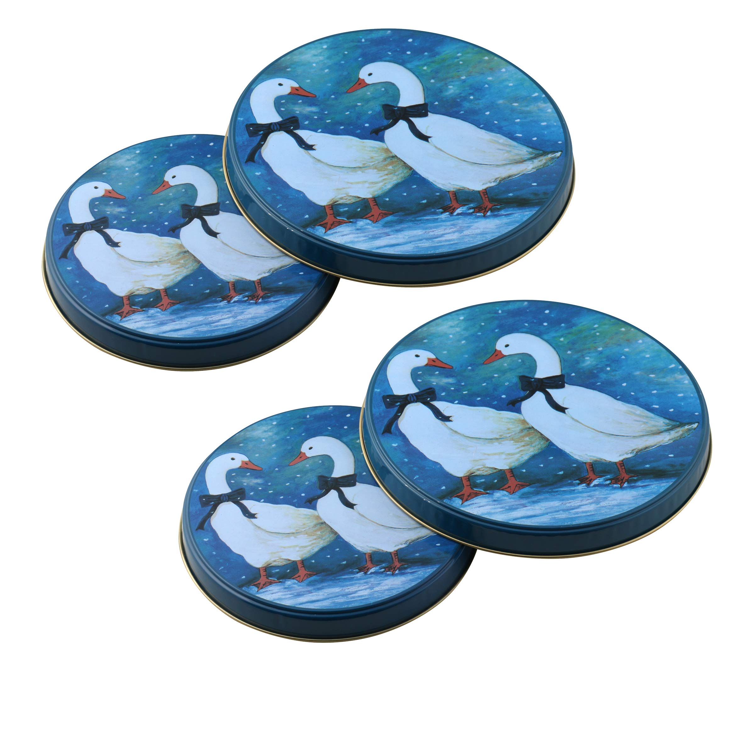 Halloween Herdabdeckungen 4er-Set – Spukhaus Design Für 20,3 & 25,4 Cm Herdplatten