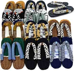 Amazon | [竹春] おばあの手作り 健康 布ぞうり 洗える 日本製 メンズ