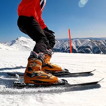 美品 snowfeet スノーフィート スノーボードショートスキー スキーボード Amazon | Snowfeet スキーボード | 99cm | Skiblades スノー
