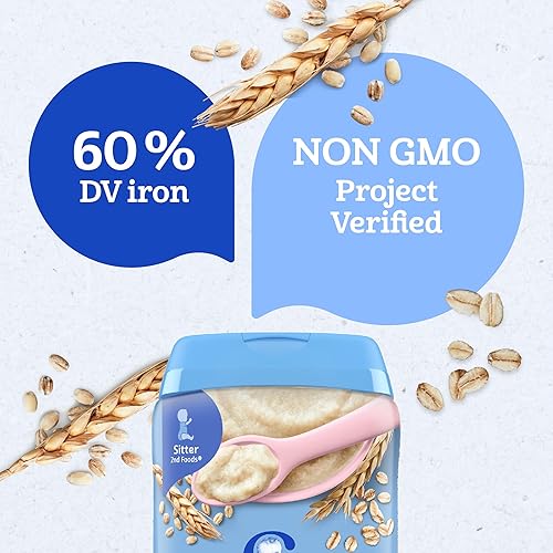 Vista 22 de Gerber Cereal de bebé multigrano, 16 onzas (paquete de 6)