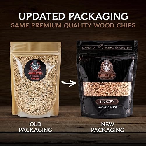 Miniatura 2 de Bolsa SmokeTop® de 4 onzas, chips ahumadores de cóctel para cócteles antiguos, whisky y bourbon - por Middleton Mixology Made in the USA (800 usos)