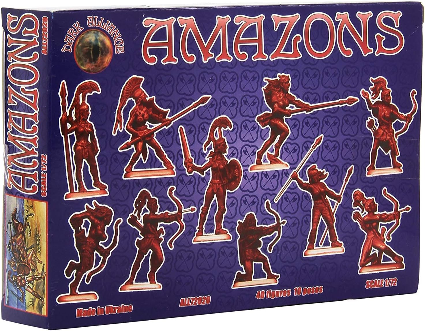 PLASTIC MODEL KIT AMAZONS (SET 1) 1/72 ALLIANCE 72020