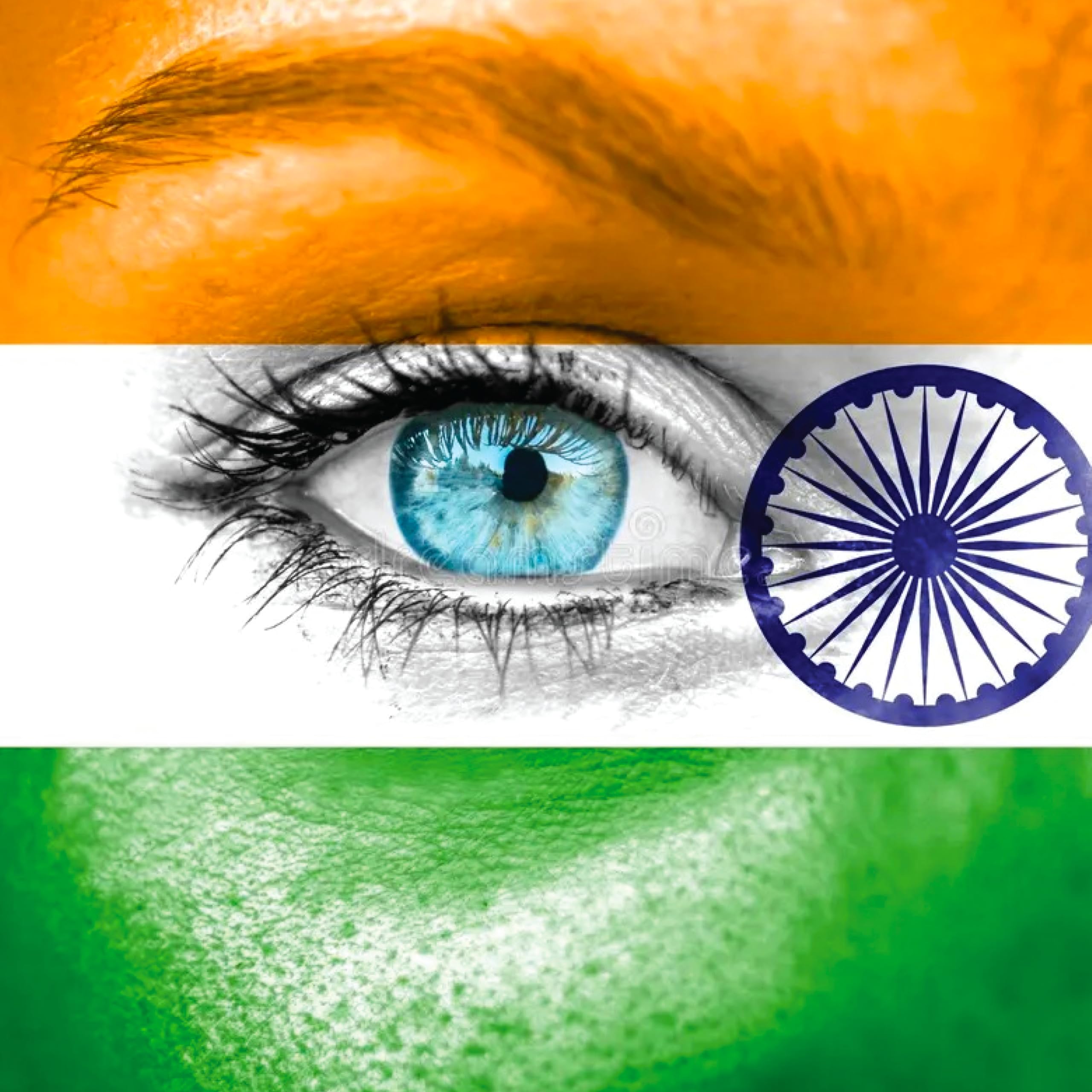 Wanna Party Green Face Paint Makeup -Easy-to-Apply & Long-Lasting - Skin Friendly-Perfect for Cosplay, Cricket Fans, Sports Events, India Flag Face Paint & Themed Parties 4