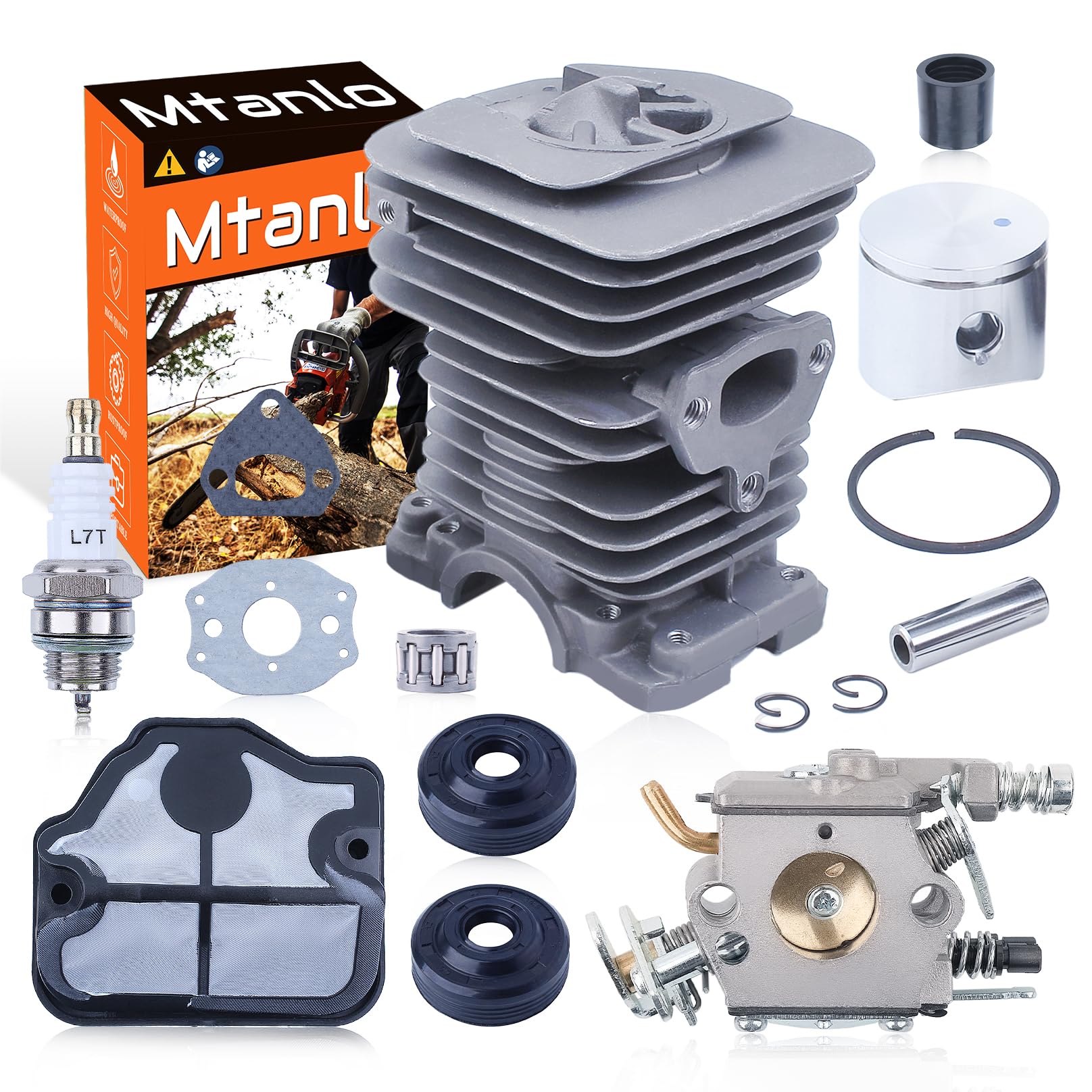グマインダーKIT 乗工社 HOe(9㎜) Amazon.com: Mtanlo 40Mm Cylinder Piston Carburetor Kit For