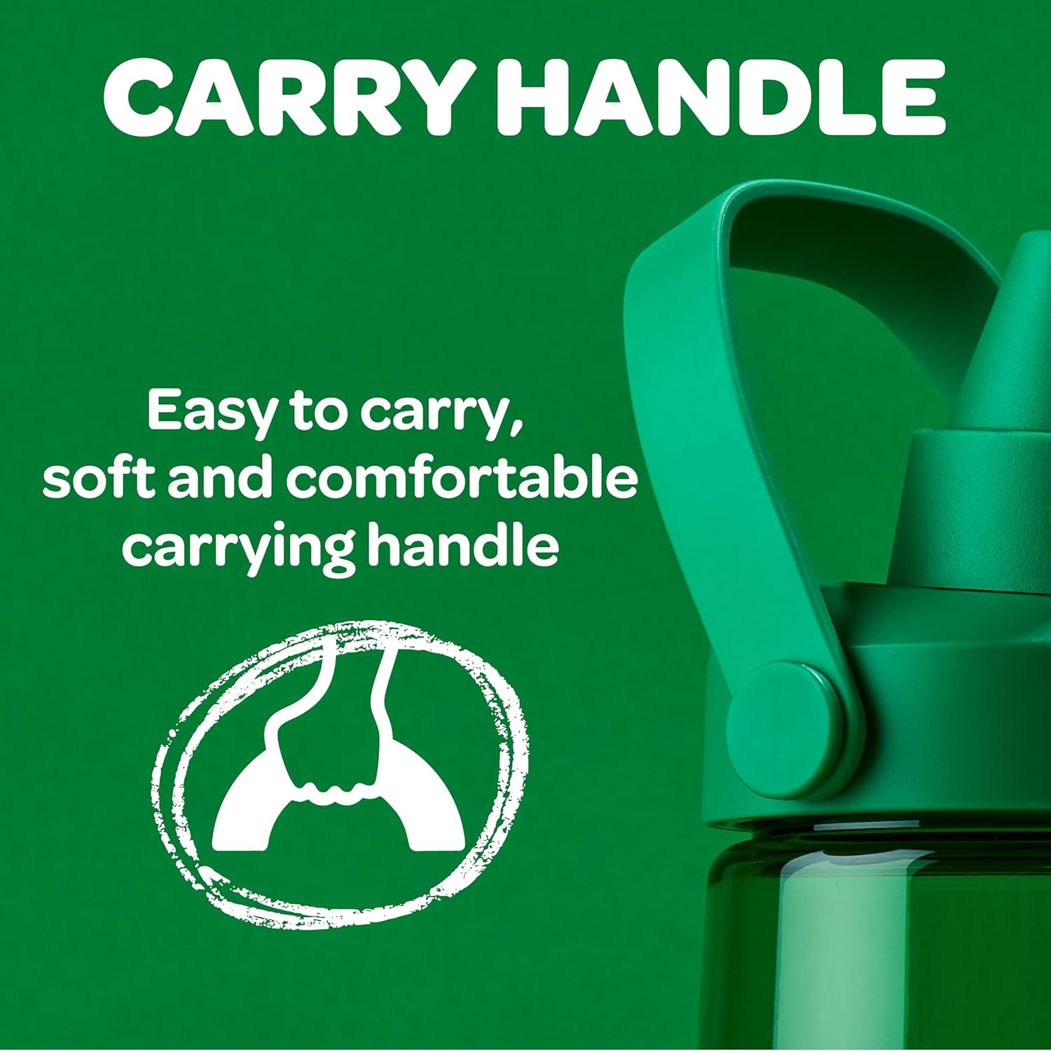 CamelBak Crayola Chug Water Bottle, Tritan Renew, Limited Edition Lid, Green, 25oz