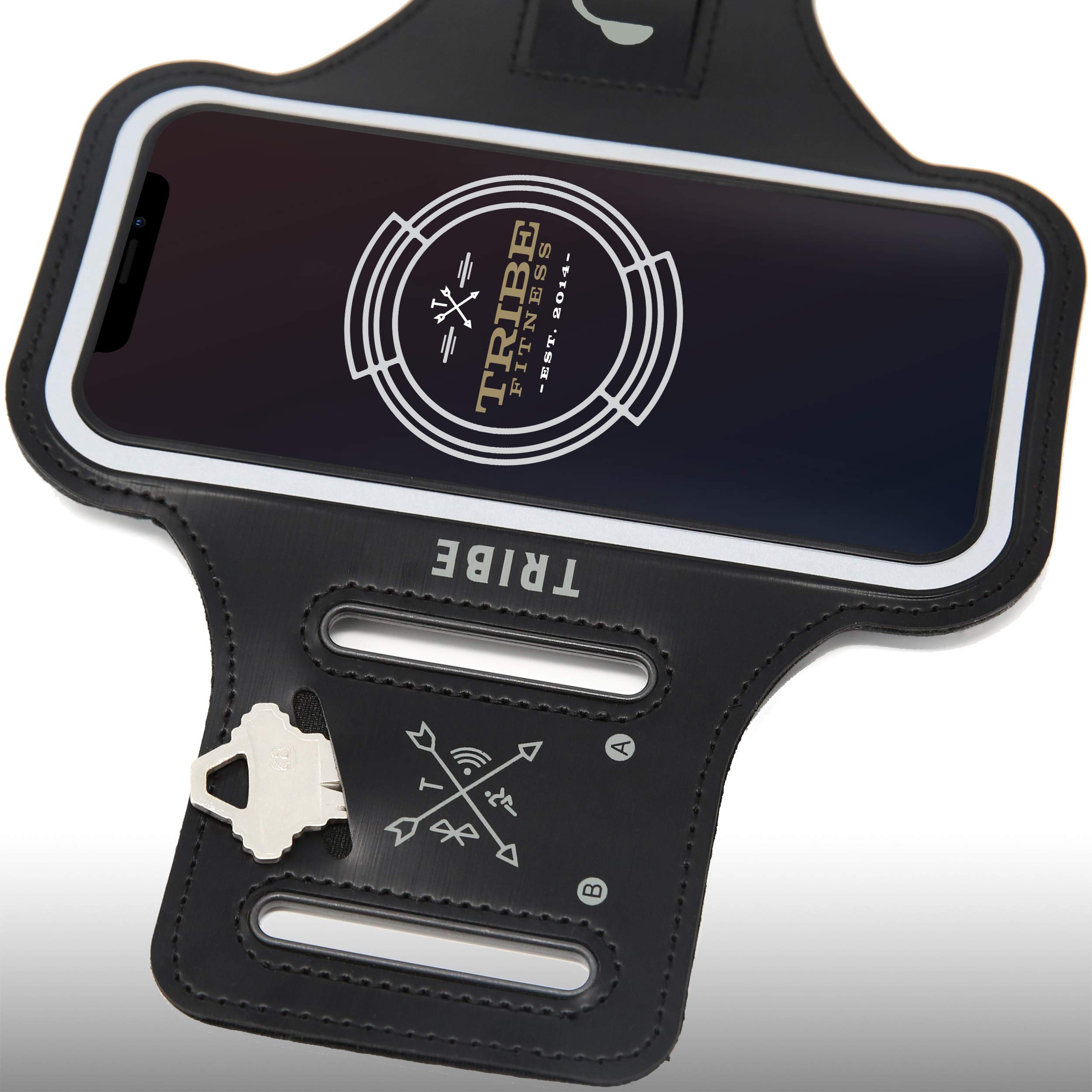 TRIBE Water Resistant Cell Phone Armband Case Running Holder for iPhone