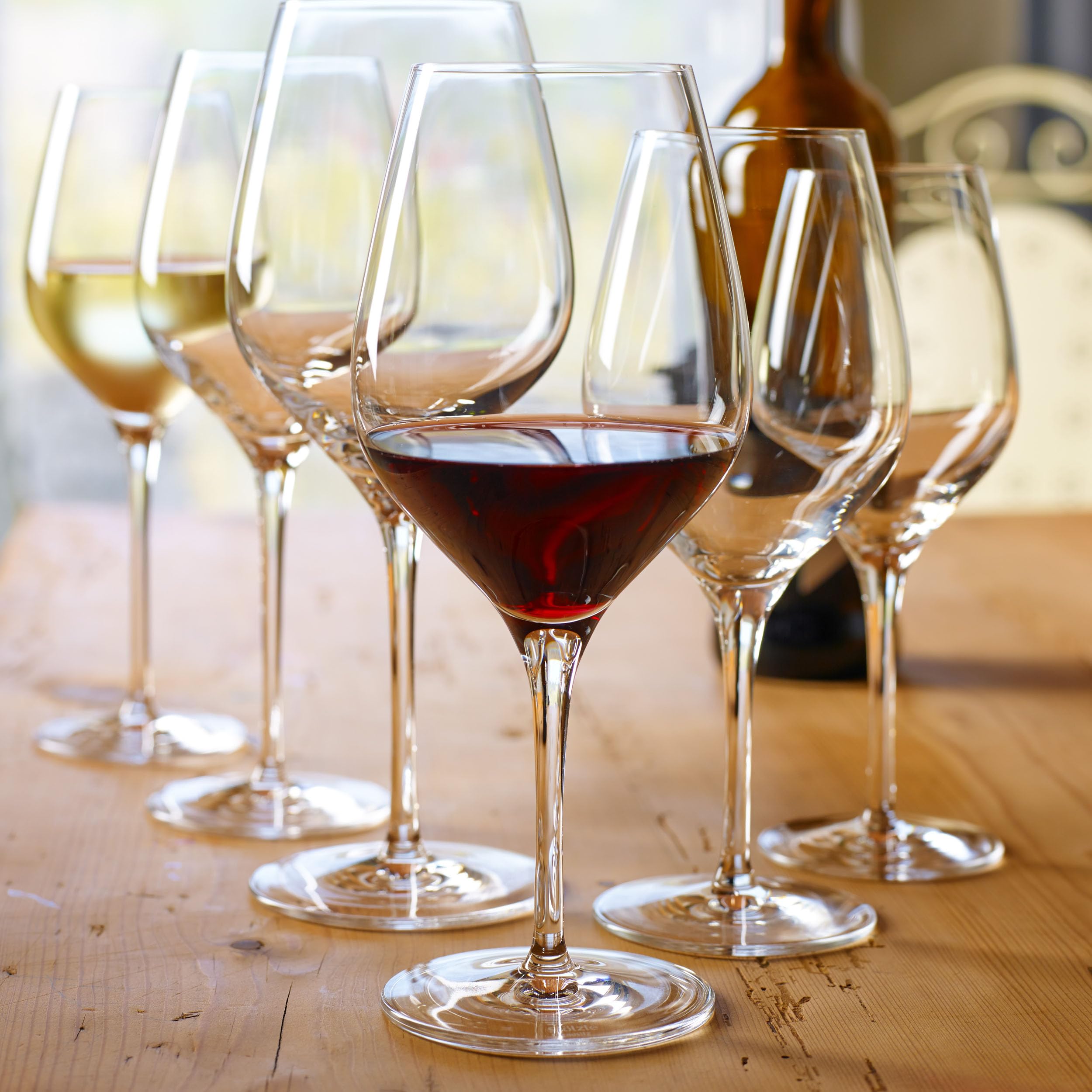 Stölzle Lausitz Exquisit Royal Bordeauxgläser Rotweingläser 645 ml, 6er-Set | Bordeauxgläser und Rotweingläser für Bordeaux-Weine und Aromaentfaltung, aus Kristallglas, stoßfest & spülmaschinengeeignet