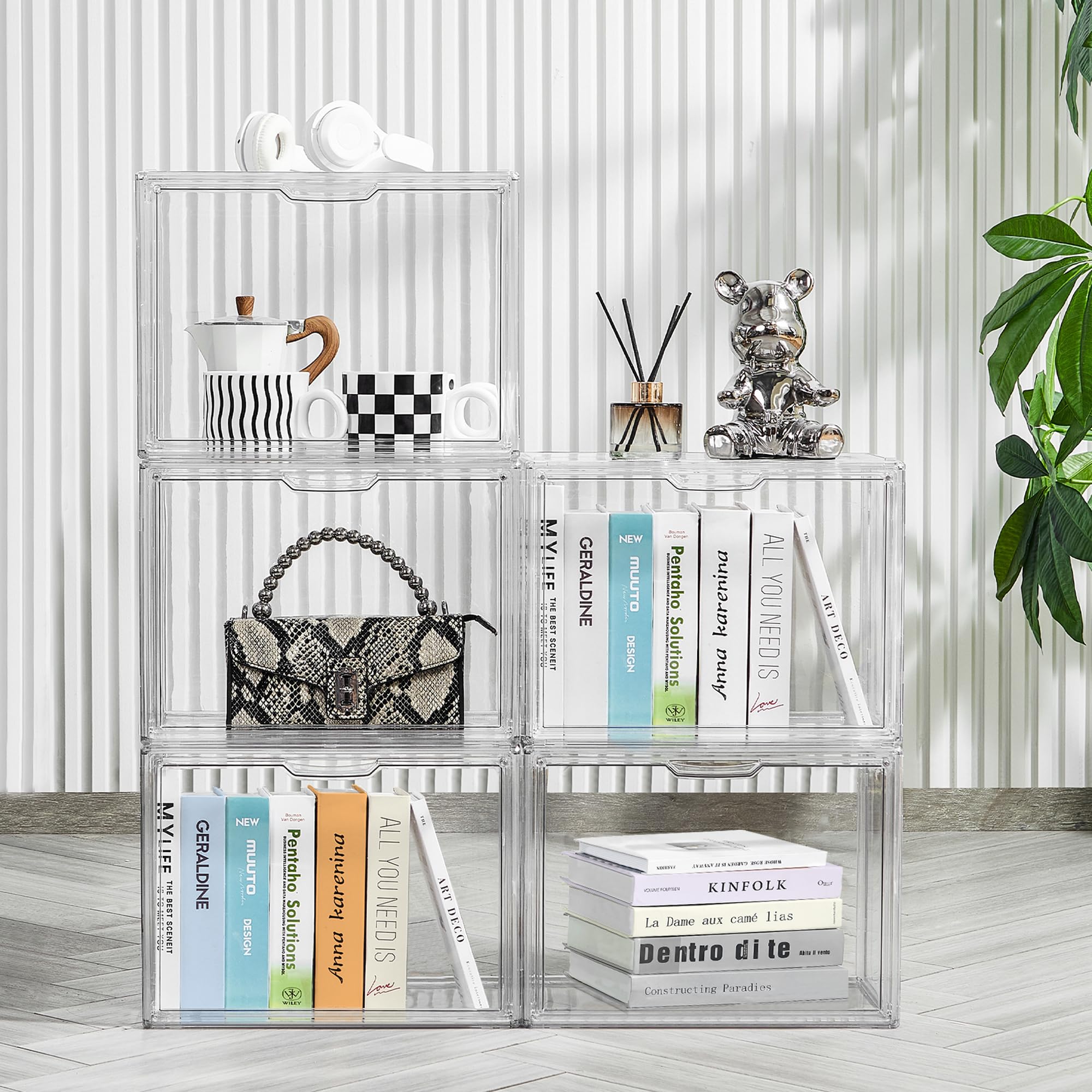 Amazon.com: LXLXXL Cube Storage Organizer Acrylic Book Case Amazon.com: LXLXXL Cube Storage Organizer Acrylic Book Case