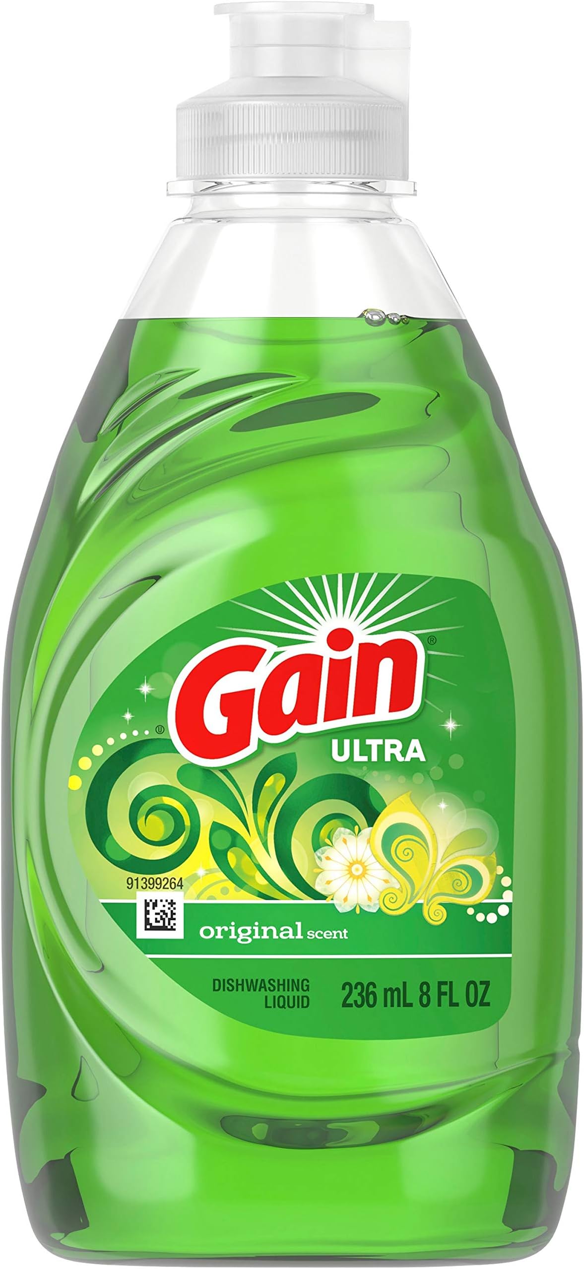 Procter And Gamble Gain Ultra Dishwashing Liquid, Original Scent, 8 fl oz