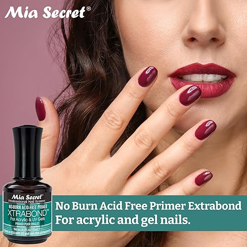 Miniatura 6 de Mia Secret 3 unidades sin ácido imprimación Xtra Bond acrílico UV Gel 0.5 fl oz