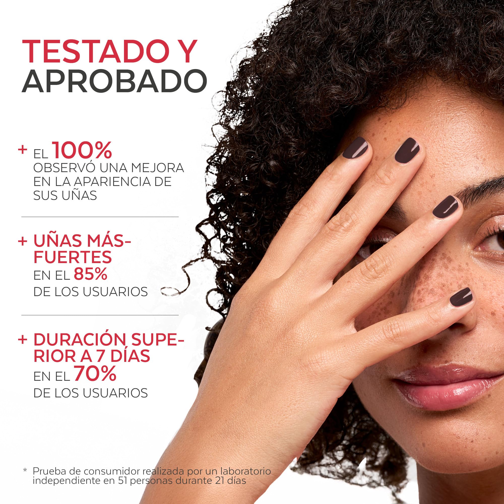Poderm Esmalte Antimicótico para Uñas - Rojo Negro – 8 ml | Antifúngico con Tea Tree, Silicio y Biotina | Fortalece, Repara y Cubre las Uñas Amarillas y Dañadas | Creado por una Podóloga en Suiza - 3