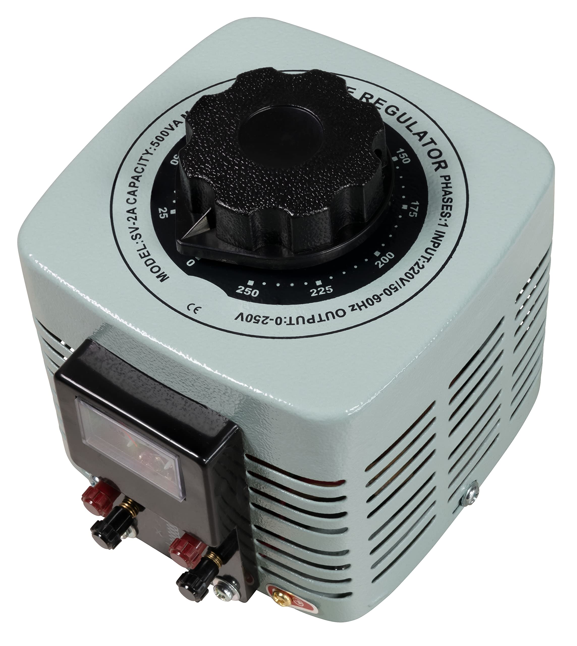 MC POWER - transformator pierścieniowy | V-2000 | 0-250 V, 2 A, 500 W, nie jest galwanicznie rozdzielony
