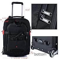 T＆YFOTOP 2-in-1ローリングカメラバック Amazon.co.jp: T＆YFOTOP 2-in-1ローリングカメラバックパック