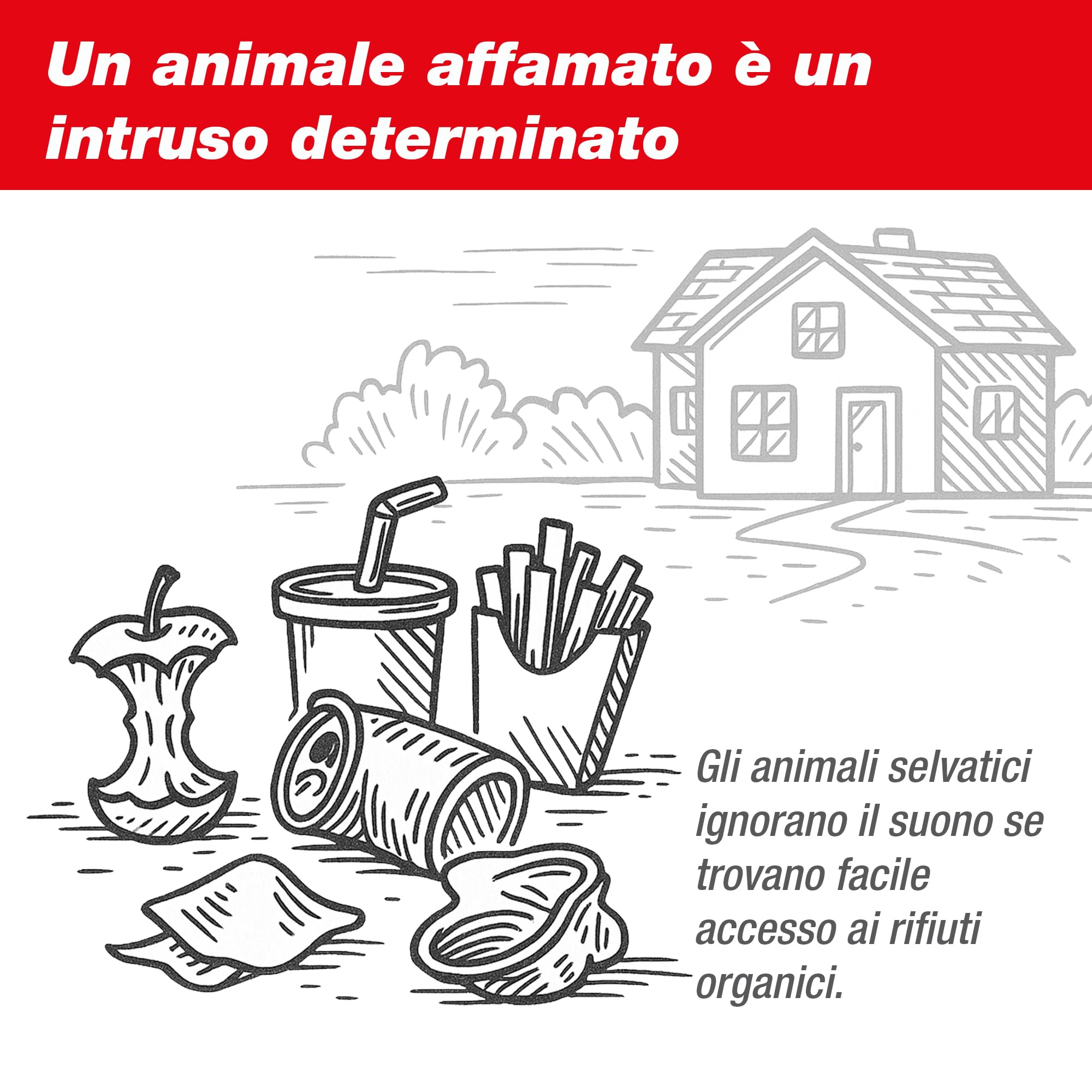 SWISSINNO Repellente Ultrasuoni Animali con Pannello Solare – Allontana Gatti Cani Martore Volpi Ricci – Copertura 100m² – Uso Giorno e Notte – Impermeabile per Esterni