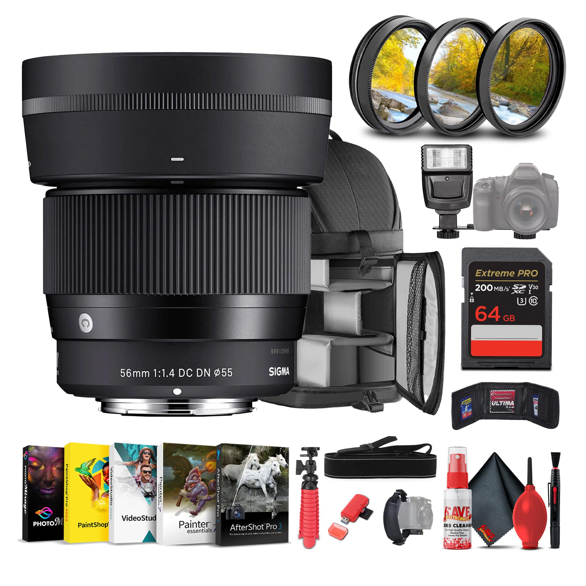 Amazon.com : Sigma 56mm f/1.4 DC DN Contemporary Lens (Canon RF