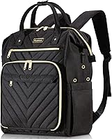 Kuosdaz Knitting Bag Backpack with USB Port - Large Yarn Organizer Crochet Tote for Women, Waterproof Quilted Travel Bag Black