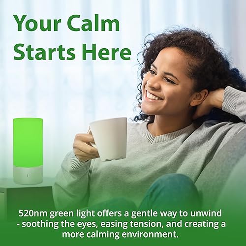 Miniatura 5 de Soothe - Lámpara de luz verde de banda estrecha de 520 nm por Gamma - Alivio del dolor de cabeza de migraña - Alivio del dolor