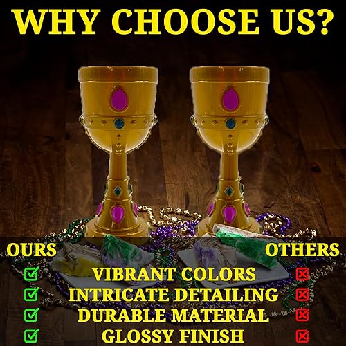 Miniatura 6 de Fun Express 12 unidades de tazas estilo cáliz