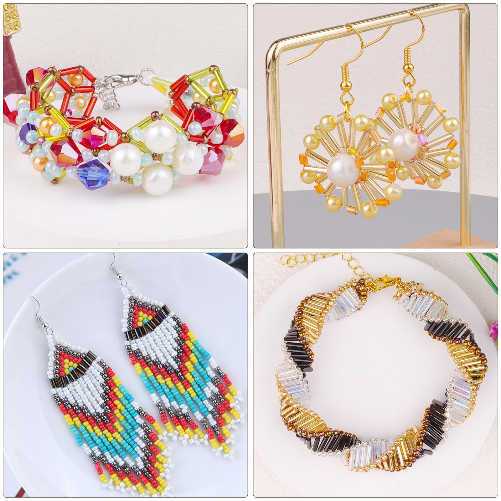 Inspiratie kunststof buiskralen en tube kralen - Sieraden maken