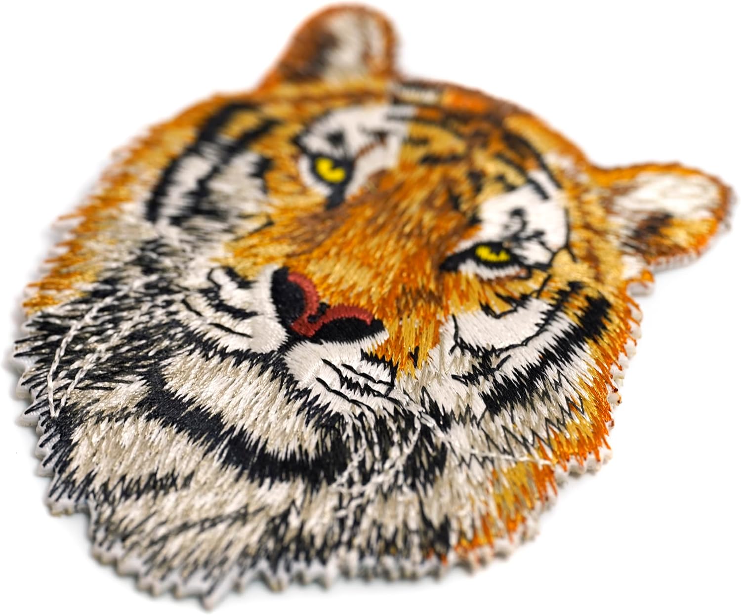 Iron On Patches Embroidered Tiger Pack of 2 image 3