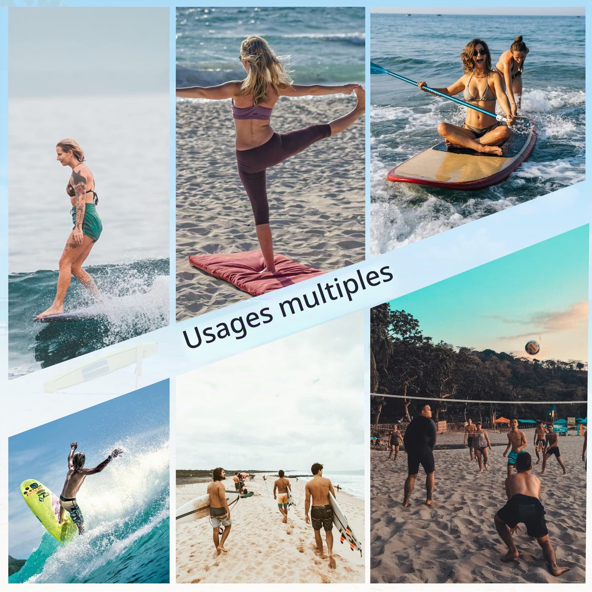 Chaussures de Bain d'eau Aqua de Plage Chaussures de Natation à séchage Rapide Chaussures Pieds Nus Respirantes de Surf Chaussettes de Bain pour Hommes Femmes Enfants Taille 35-48