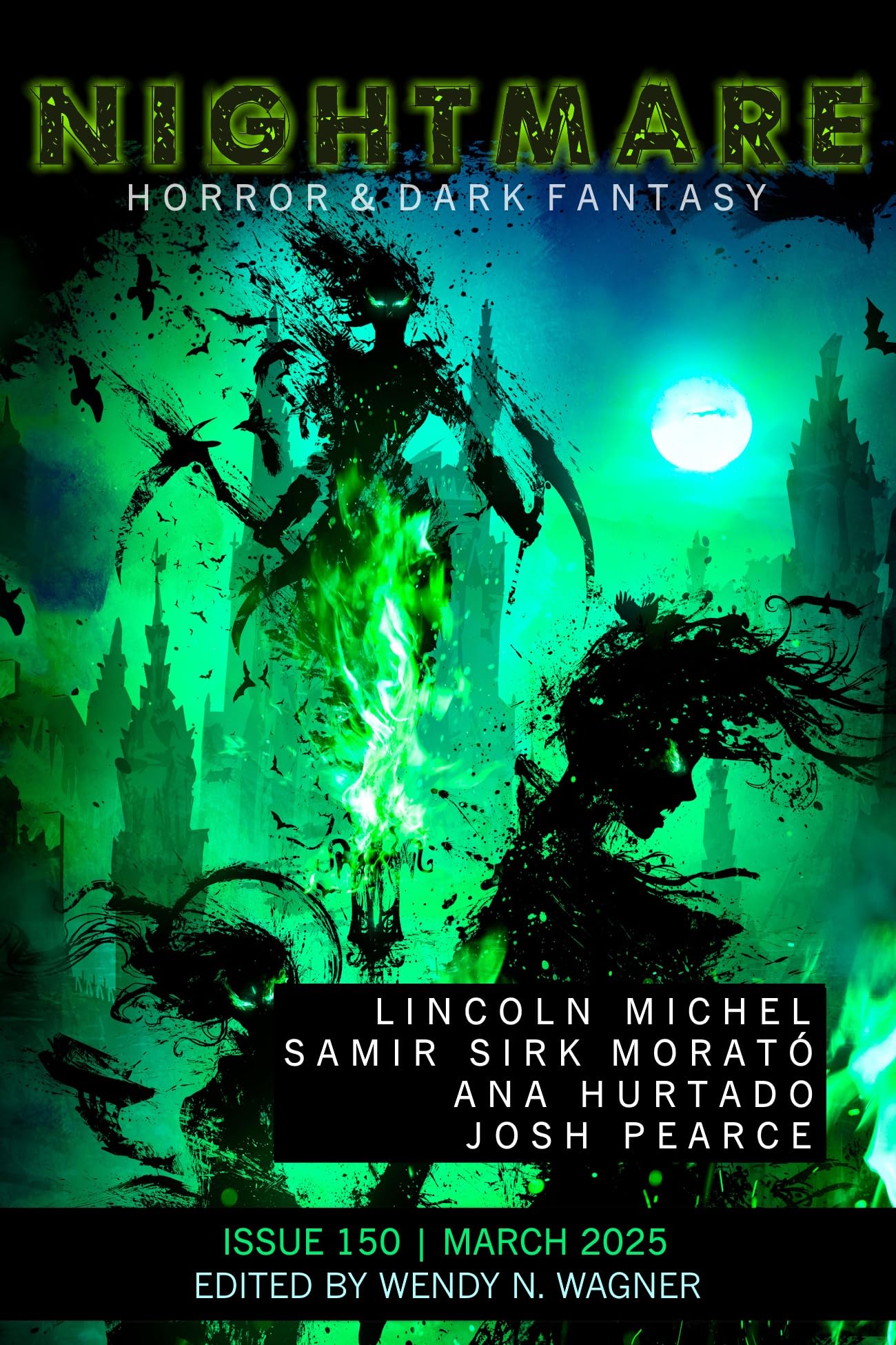 Cover of Nightmare Magazine., March 2025
