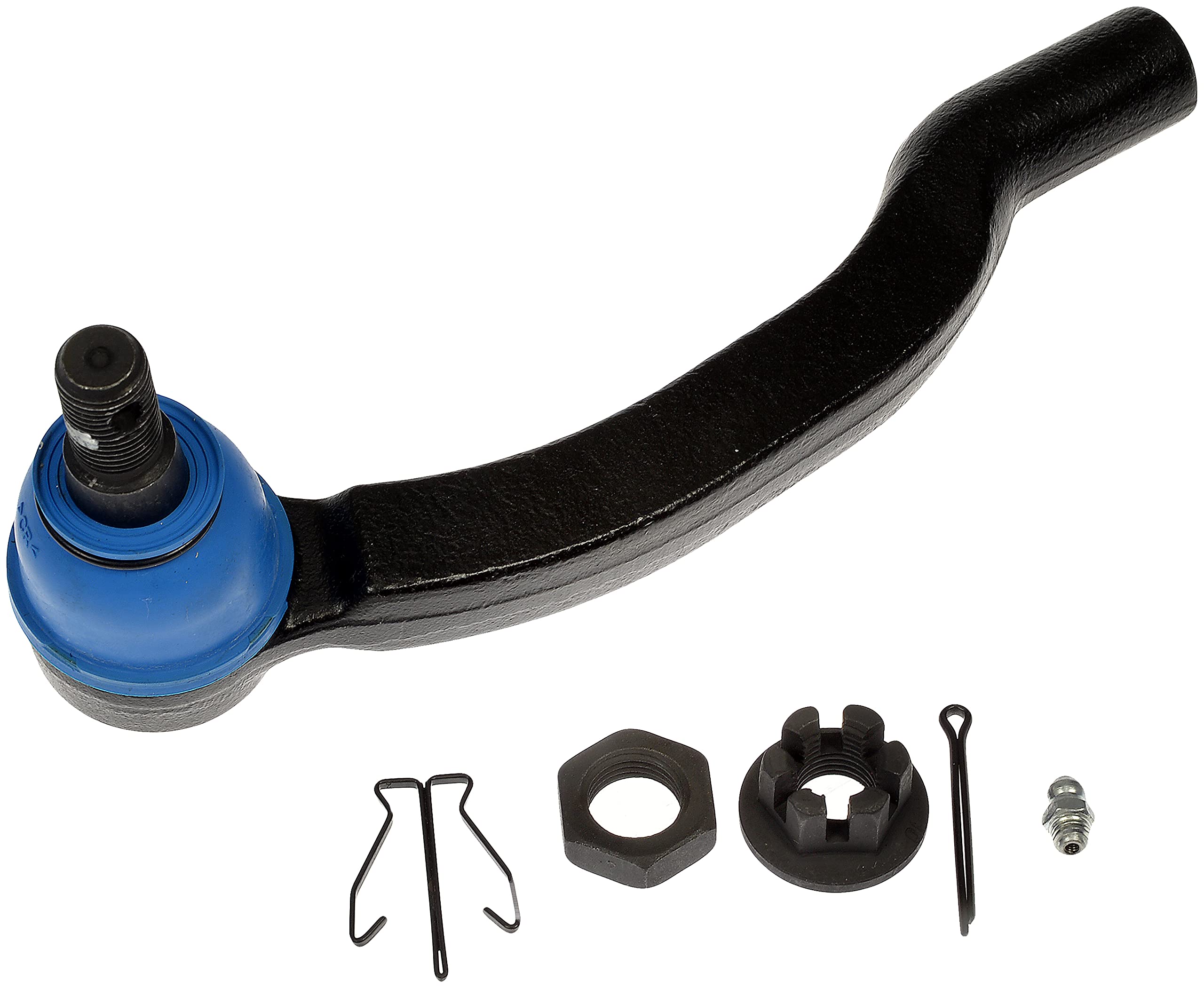 Dorman TO81071 Front Driver Side Outer Steering Tie Rod End Compatible with Select Fiat/Peugeot/Ram Models - Tie Rod End - Steering Tie Rod End - This steering tie rod end directly replaces the original equipment tie rod on specific vehicle applications. It has undergone an industry-leading evaluation process to ensure smooth, safe operation.