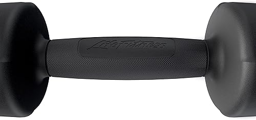 Miniatura 3 de LIFE FITNESS DUMBBELL STUDIO INDIVIDUAL DE URETANO NEGRO 5LB