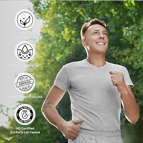 Miniatura 7 de Vitaminally Gotas líquidas liposomales multivitamínicas para hombre de más de 50 días, suministro de 30 días, 3 onzas líquidas, sin OMG, sin