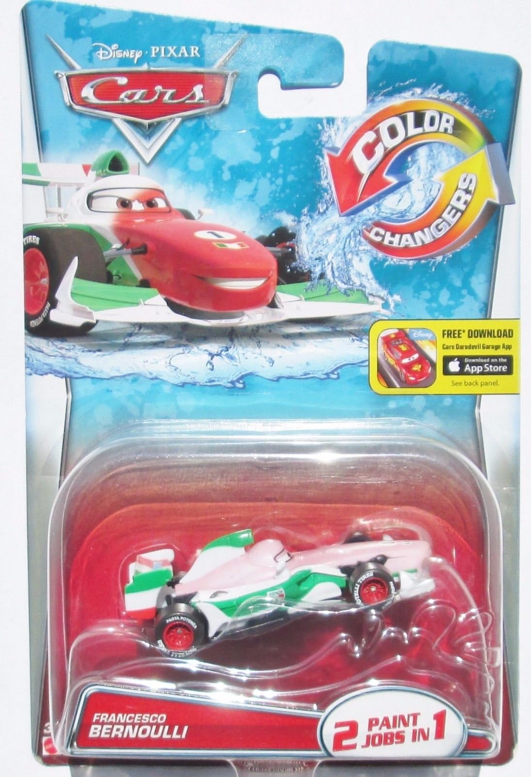 Cars 2016 Mattel Color Changers minicar Francesco Bernoulli / change color! MATTEL CARS COLOR CHANGERS FRANCESCO BERNOULLI [parallel import goods] Disney Pixar Disney PIXAR