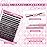 FADLASH DIY Lash Extension Kit Individual Lashes Clusters Lash Bond and Seal, Clusters Lash Glue Remover and Eyelash Tweezers for Eyelash Extensions (40D-0.07D, 12-18mm, Kit)
