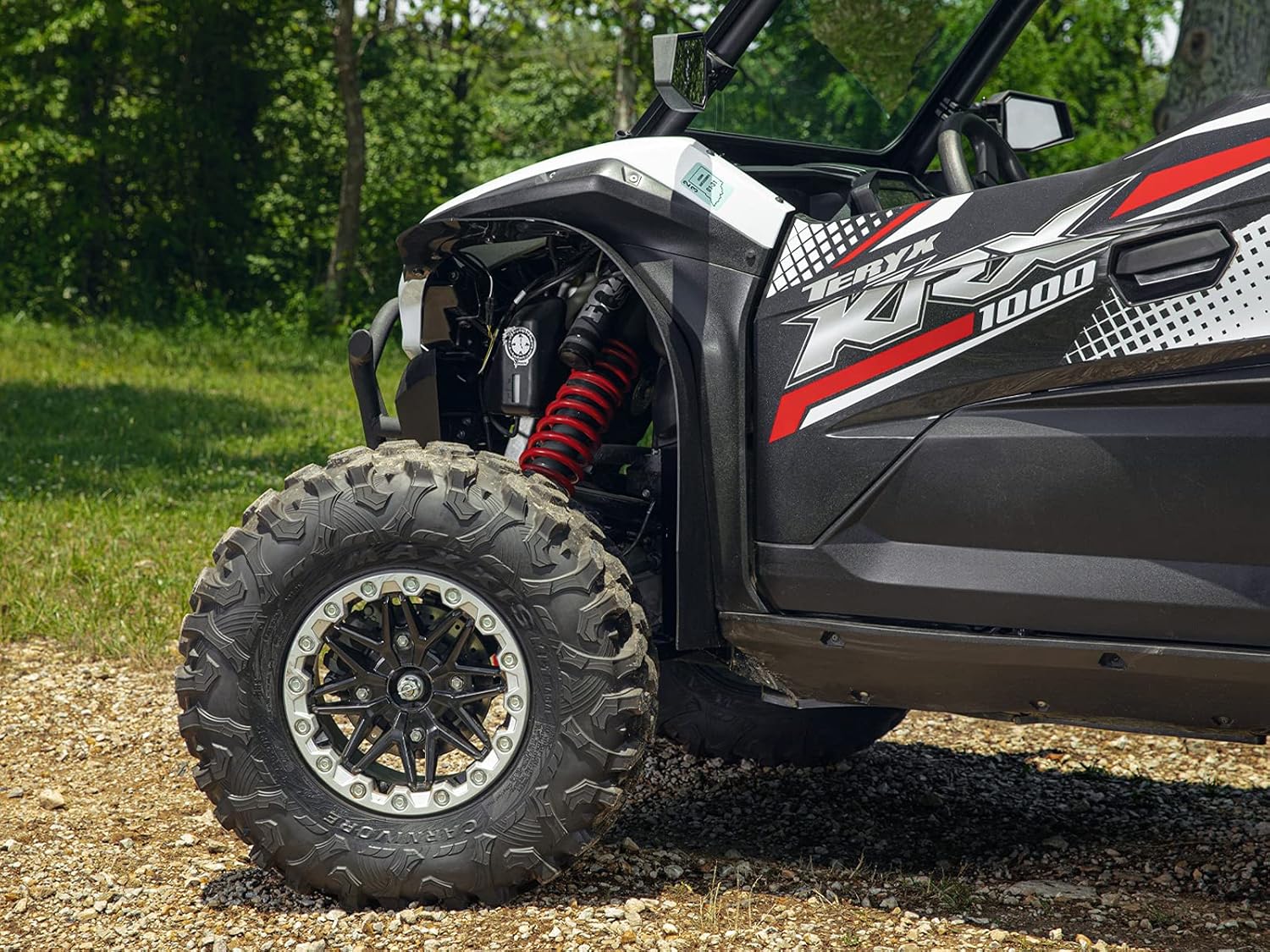 SuperATV Fender Flares/Mud Guards/Mud Flares for 2020+ Kawasaki Teryx KRX 1000 | Extreme Durability | Protect Against Rocks, Dirt, Sand & Mud | USA Made