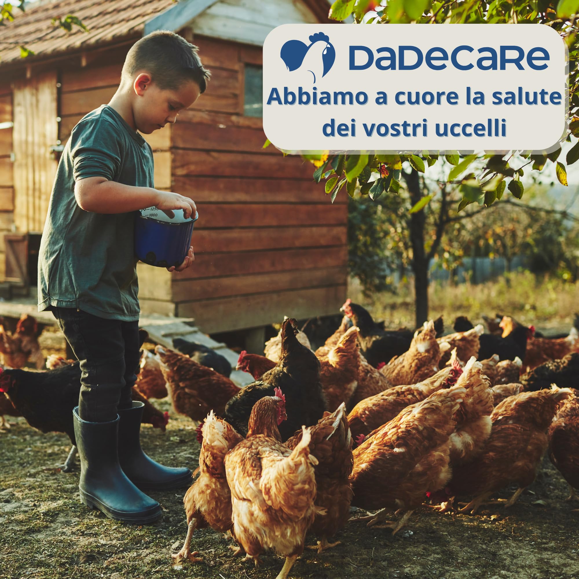 Preventivo Parassiti Interni Naturale 250 ml - Polli, Pollame ed Esotici - Previene e Tratta Problemi digestivi - Formula Naturale - Estratto di Aglio e Oregano - Inncare