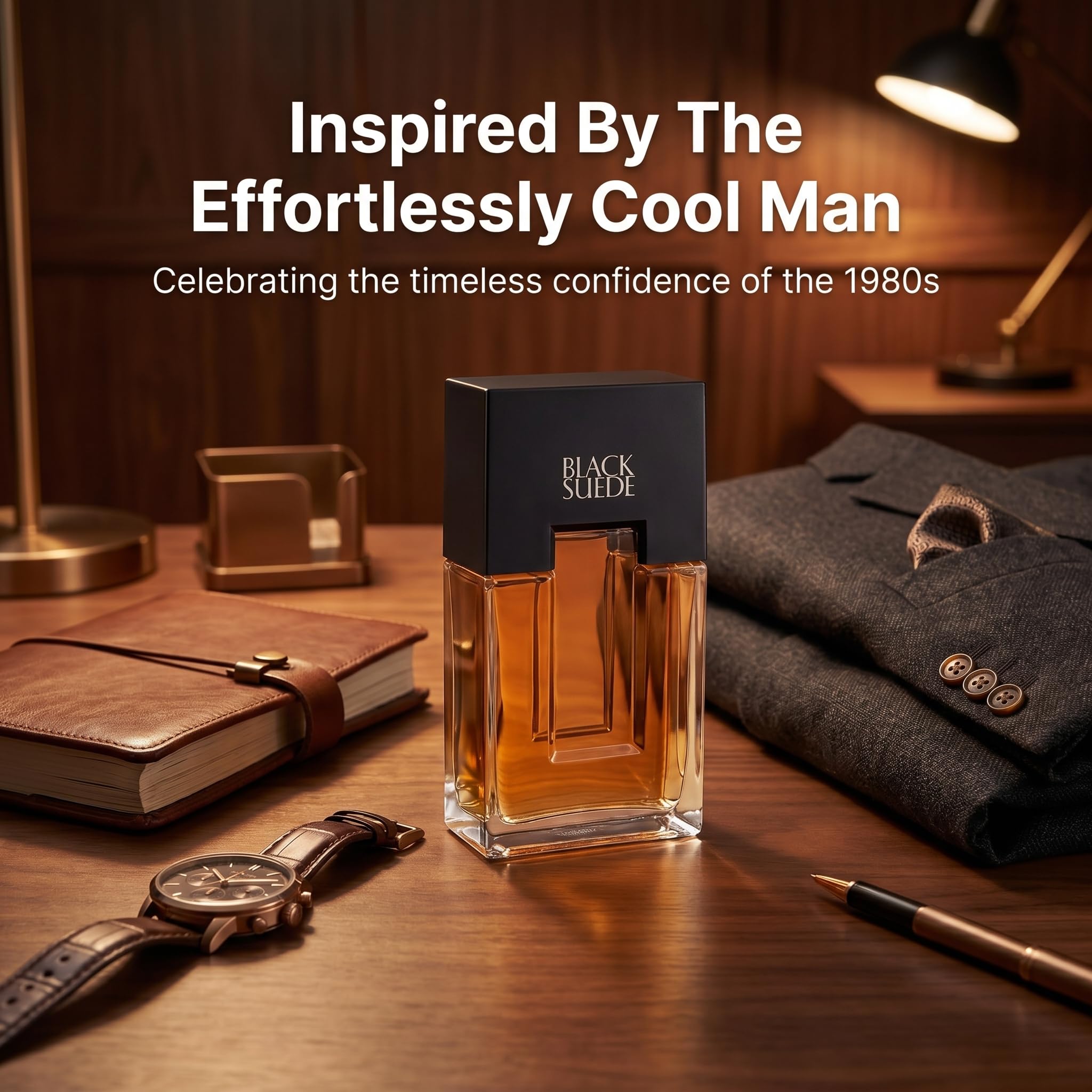AVON Black Suede Eau de Toilette Spray for Men