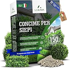 LERAVA Hedge Fertiliser - Long Lasting Effect Fertiliser - Lush Growth - Photinia Fertiliser - Ideal for Green and Thick Hedges - Gradual Release of Nutrients - Hedge Manure - 7.3kg