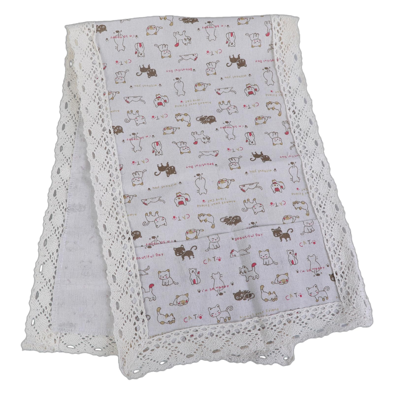 YWLUUOO Durability Linen Microwave Covers Microwave Protects From Greases Enhances Kitchen Aesthetic 39.37x13.78inch Kitchen Appliance Protectors