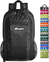 Vista 11 de Mochila de senderismo resistente al agua de 15L, mochila pequeña de viaje al aire libre, mochila ligera de día con bucles para herramientas