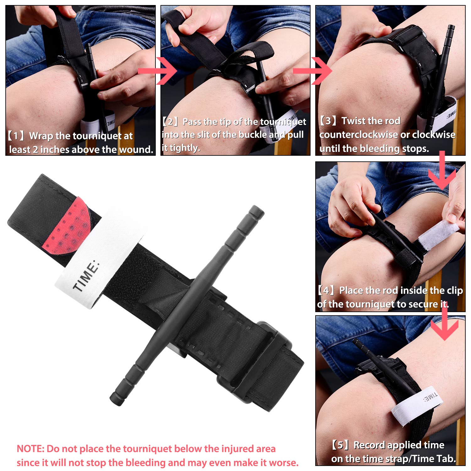 Kit Garrot Portable De Premiers Secours - Outdoor - Neuf