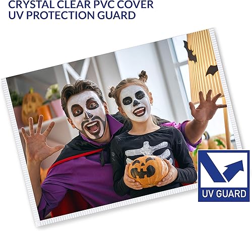 Miniatura 6 de labphant Paquete de 10 portarretratos magnéticos de 4 x 6 pulgadas marcos de bolsillo para fotos con bordes blancos para refrigerador de 4 x 6