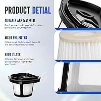 Vista 6 de Improvedhand Reemplazo del filtro de vacío 2390A 2284W para filtro de borrador de pelo de mascotas Bi-ssell 2390, 2389, 2284W Comparar