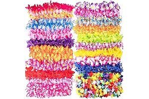 50 Count Hawaiian Leis for Party Decoration