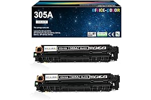 305A Black Toner Cartridge Replacement for HP LaserJet Pro 451dn