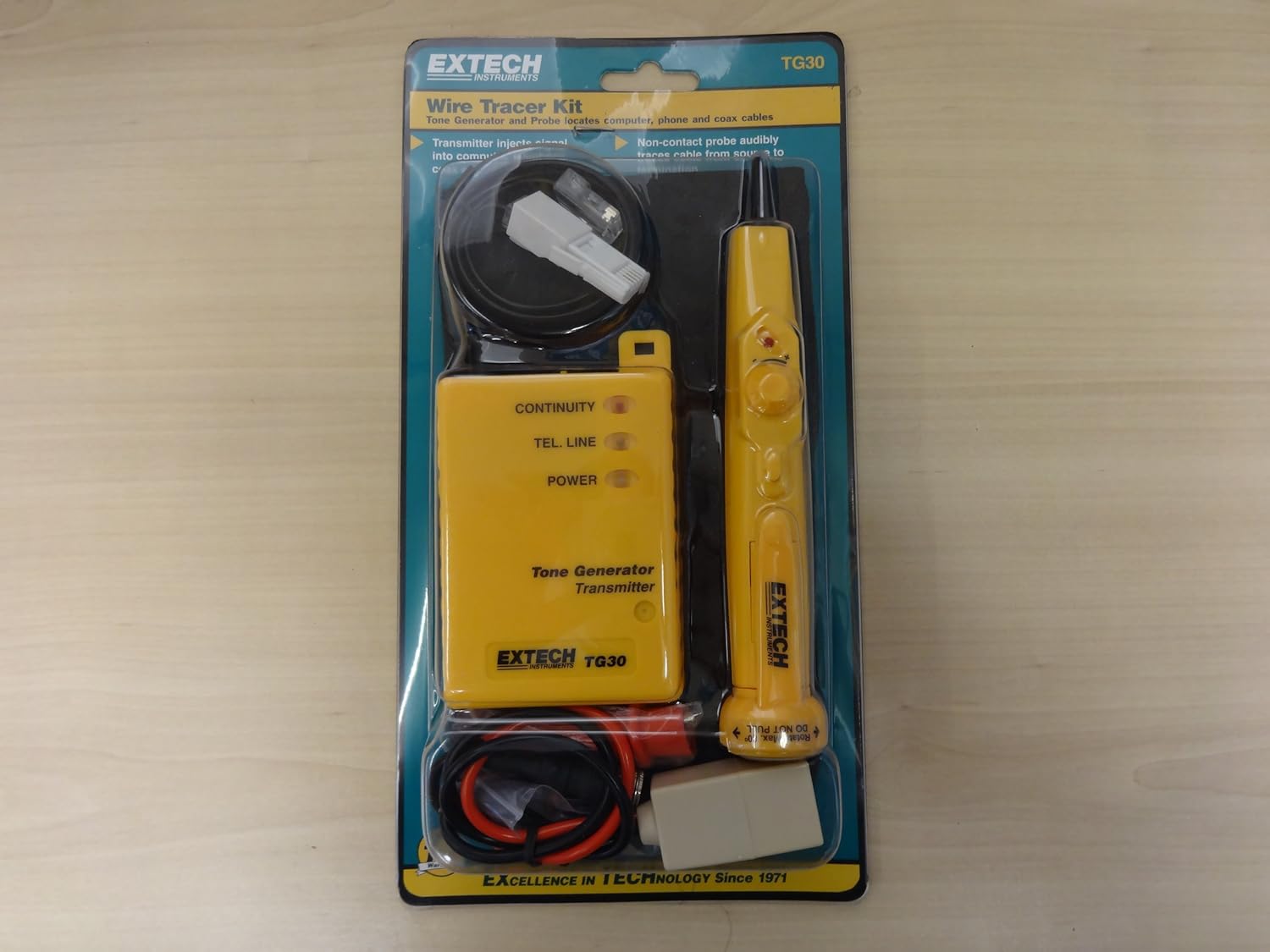 Extech TG30 Tone Generator and Amplifier Wire Tracer Kit