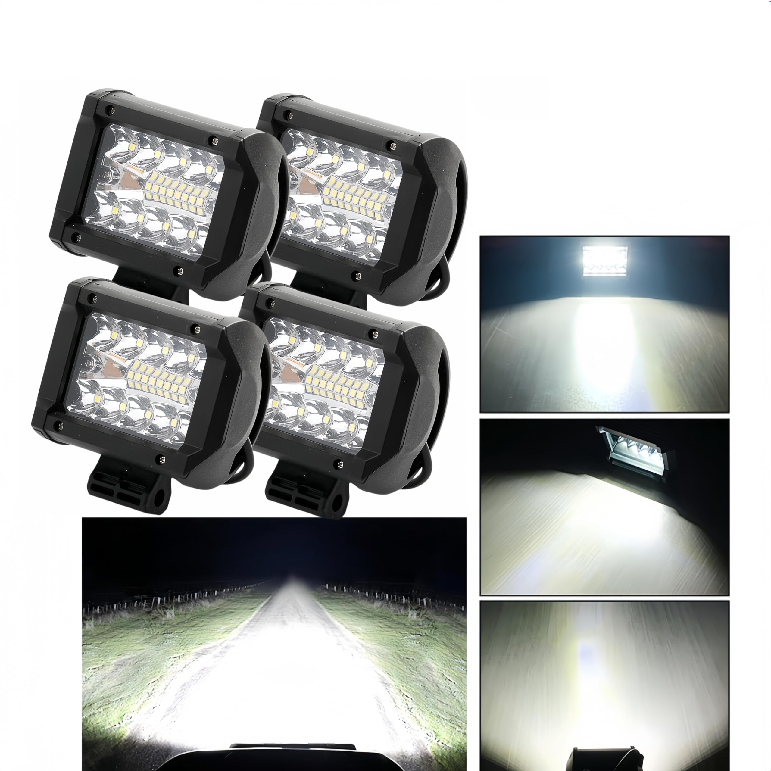 : ワークライト led 作業灯 集魚灯 前照灯 広角 拡散